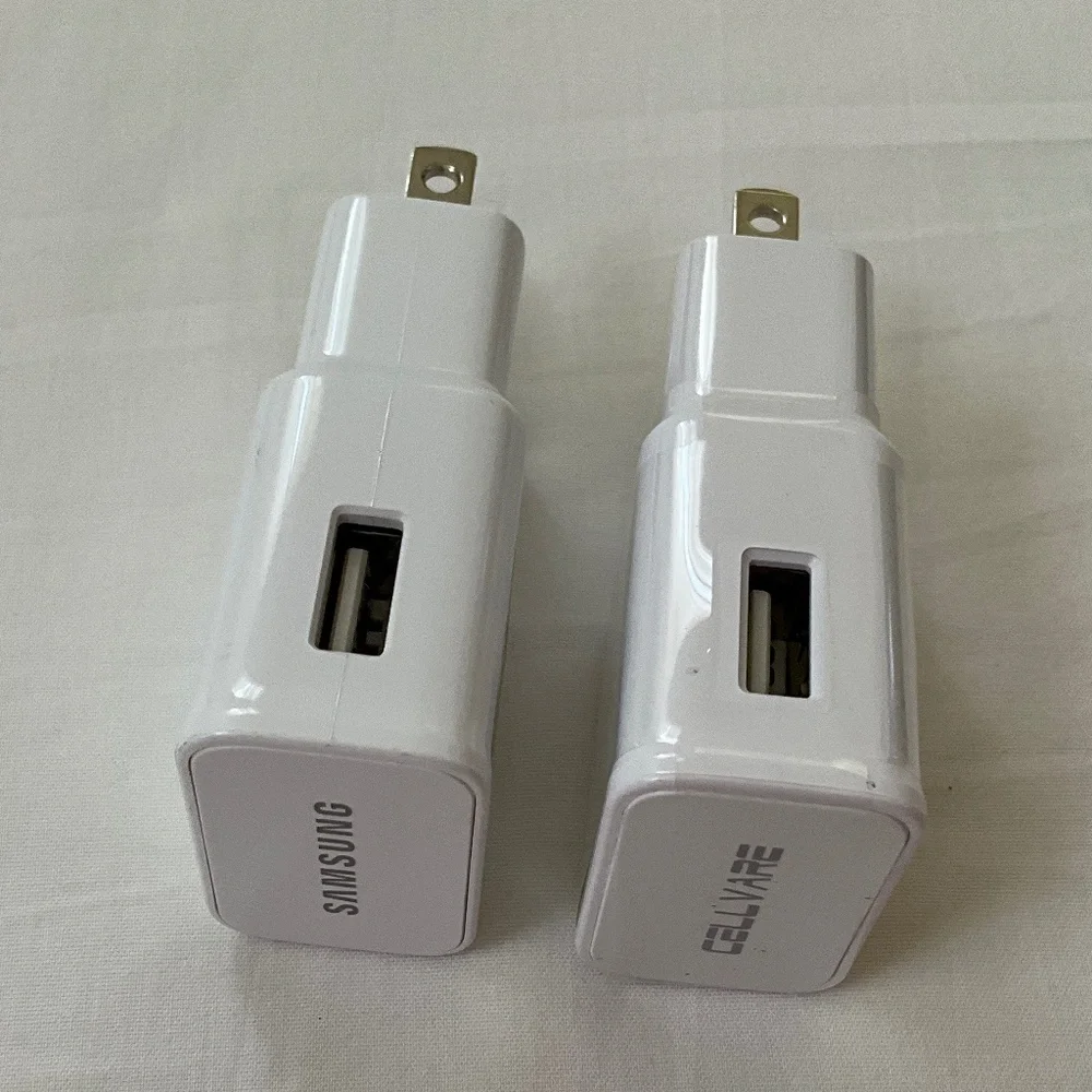 Two Lightning Charging Blocks USB